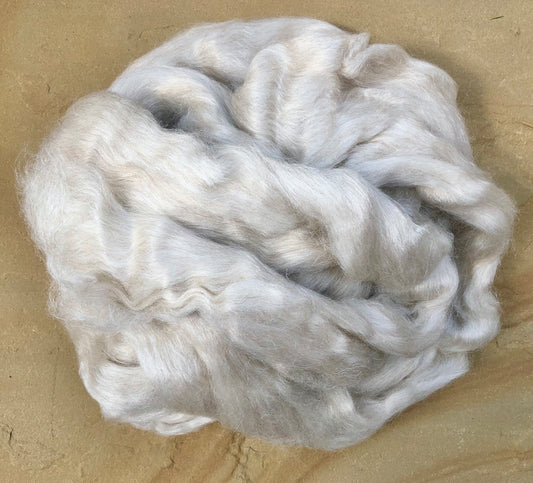 50/25/25 Merino/Qiviut/silk combed top