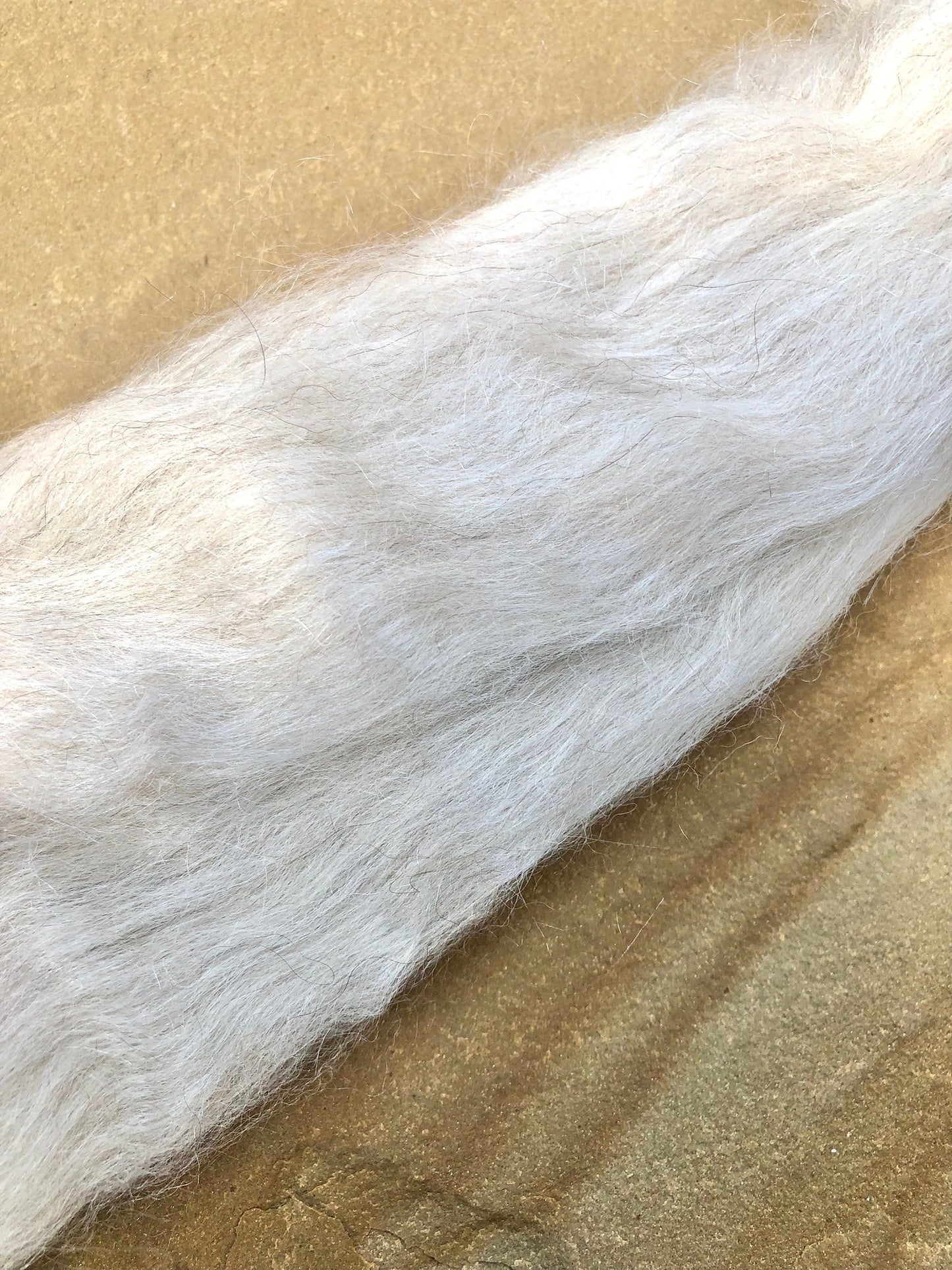 50/25/25 Merino/Qiviut/silk combed top