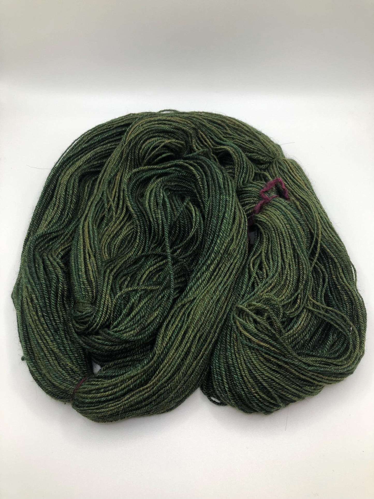 5.4oz/300yds handspun polwarth/llama/silk DK weight yarn