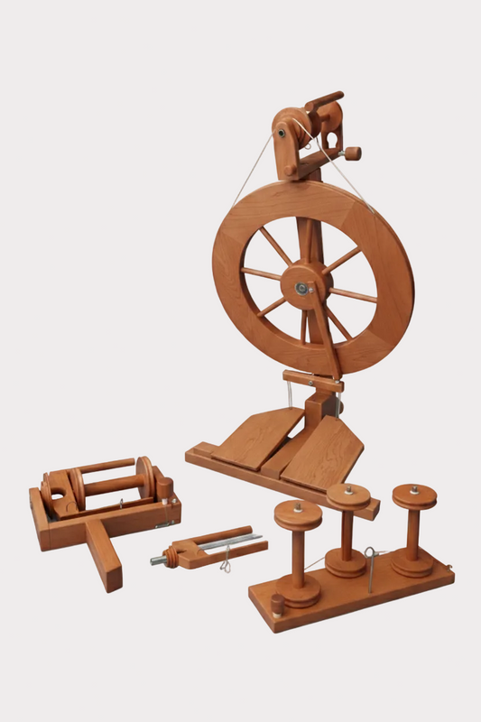 50th Anniversary Lendrum Upright Wheel - Cherry wood - Complete Set