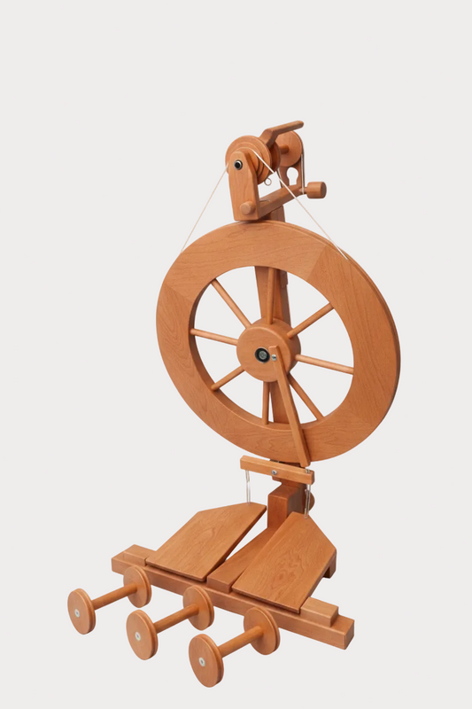 50th Anniversary Lendrum Upright Wheel - Cherry wood- Base Set